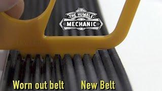 How To Properly Check A Serpentine Belt