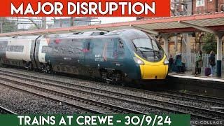 Trains at Crewe - 30/9/24