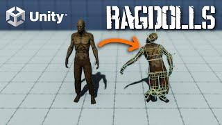 Ragdolls - Creation, Transitioning to, and Optimization | Unity Tutorial