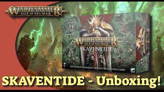 Skaventide is here! Unboxing the latest edition of Warhammer Age of Sigmar!