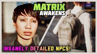 The Matrix Awakens PS5 Ultra Realistic Graphics • Insane NPC details [4K 60FPS]