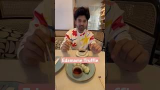 First time khaya chopsticks se | Truffle Edamame | Food Review | Avinash Mukherjee | #ytshorts