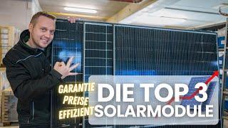 Top 3 Solarmodule  Jinko & Trina im Vergleich: Preis Effizienz& Garantie  Das ideale Solarmodul!