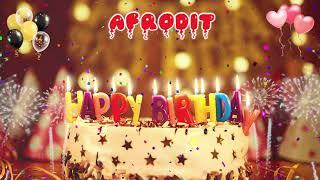 AFRODIT Birthday Song – Happy Birthday Afrodit