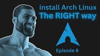 Arch Linux Install & Explanation 2024 - Episode 6 - Waybar & Security