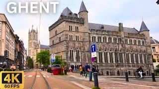 Driving in Ghent Belgium 2024  | City Tour 4K