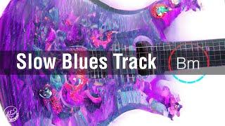 Slow Blues Backing Track No Guitar in B Minor