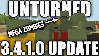 Unturned: 3.4.1.0 Update - New Backpacks, Vehicle Physics, MEGA ZOMBIES