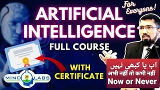 Artificial Intelligence | Full Course | FREE with Certificate