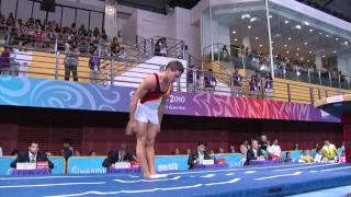 Men's Vault Final - Gymnastics - Singapore 2010 Youth Games