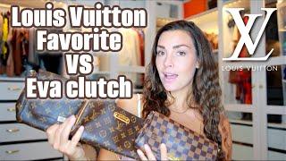 Which one is BEST? Louis Vuitton Favorite or Eva Clutch