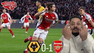 Wolves 0-1 Arsenal | Troopz Match Reaction | JUSTICE WAS SERVED!! MICHAEL OLIVER IS A P*SSYOLE!!