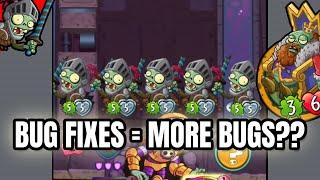 [PvZ Heroes] New Bug Fix Update, Now With Even More Bugs!