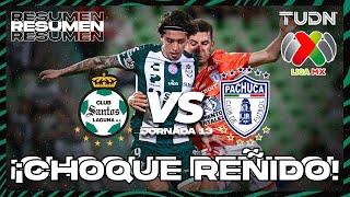 Resumen y goles | Santos vs Pachuca | Liga Mx -AP2024 - J13 | TUDN