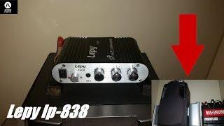 LEPY LP-838| How to make audio amlifier box (music box)|"MAGNUM" JVC Toshiba