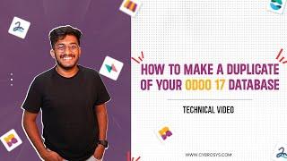 How to Make a Duplicate of Your Odoo 17 Database | Odoo 17 Development Tutorials