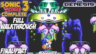 Sonic 3 Complete Gameplay Full Walkthrough Part 2 - Sega Genesis