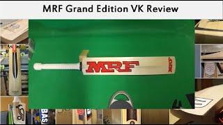 MRF VK Grand Edition Cricket Bat Review