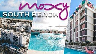 NEWEST Hotel on Miami's South Beach! But is it worth the price? The Moxy Miami South Beach Review!