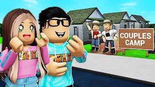 We Went To COUPLES Camp.. They Made Us BREAKUP! (Roblox)