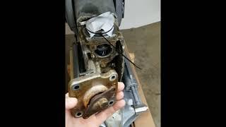 Volvo Penta SX-M outdrive cone clutch replacement, lapping, Part 1