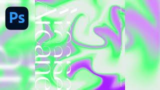  Photoshop 顆粒流體漸層效果｜100 種 Photoshop 設計的風格