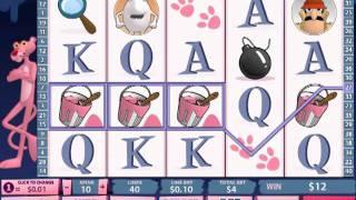 Pink Panther Slots video review by Online Keno