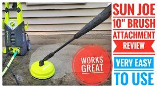 REVIEW Sun Joe SPX -PCA10 Patio & Drive Way Cleaning Attachment  for Pressure Washer 10 Inch