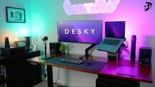 DESKY MOTORISED SIT & STAND DESK REVIEW | WHY I LOVE IT 