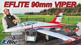 Eflite Viper 90mm EDF Jet AWESOME JET!  @horizonhobby   #eflite #viper