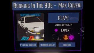 Initial D - Running in the 90s Audica Expert