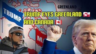 TRUMP HAS EYES SET ON GREENLAND AND CANADA -  Ep. 1  #trucktalkwithvick #trump #greenland #canada