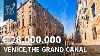 Historic Venice estate for sale on the Grand Canal | Ref 1343 |