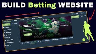 How to create an online betting website like #betway or #sportybet