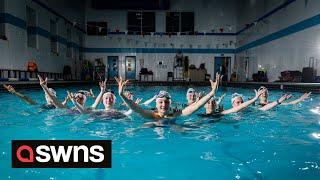 Champion synchronised swimming team left without base to train after council closed pool | SWNS