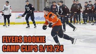 Philadelphia Flyers Rookie Camp Clips - Day 2 9/13/24