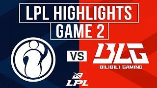 IG vs BLG Highlights Game 2 | LPL 2025 Split 2 | Invictus Gaming vs Bilibili Gaming