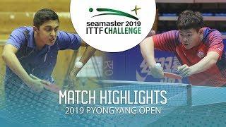 Dani Mudit vs Huang Yan-Cheng | 2019 ITTF Pyongyang Open Highlights (U21 Group)