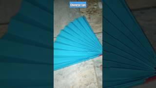 How to make Chinese fan #paper fan