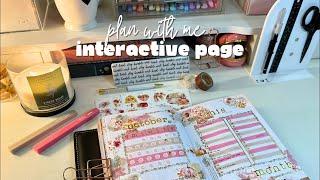 October Bullet Journal: Interactive Page!