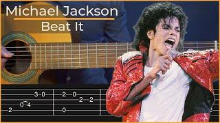 Beat It - Michael Jackson (Simple Guitar Tab)