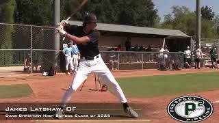 James Latshaw Prospect Video, OF, Oaks Christian High School Class of 2025