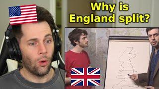 American Reacts to England's North/South Divide