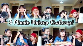 FIVE MINUTE MAKEUP CHALLENGE! \\ JQLeeJQ