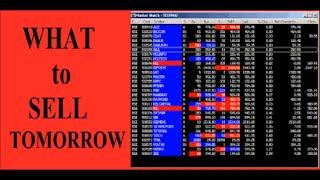 WHAT TO SELL TOMORROW