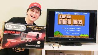 Unboxing the original Nintendo Entertainment System 35 Years Later!