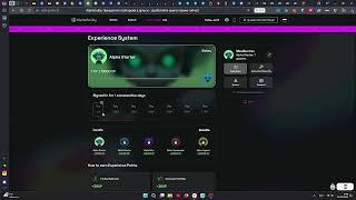 AlphaGuilty получение-клейм NFT, разбор внутреннего кабинета, очки опыта XP