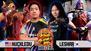  SF6  ▰ NUCKLEDU (dee jay)  LESHAR (jp) ▰ High-Level Intense Match! 