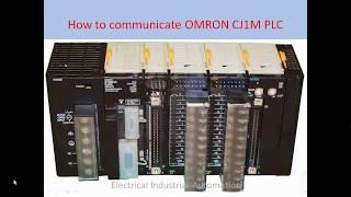 how to communicate omron plc CJ1M