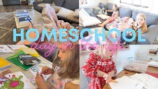 DAY IN THE LIFE OF A HOMESCHOOL MOM! || NOT SO PERFECT HOMESCHOOL
